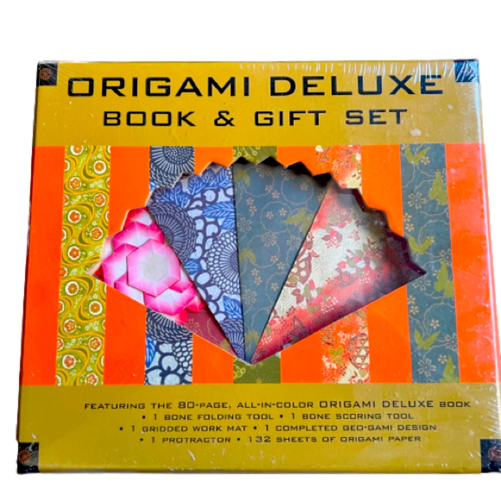 NWT STERLING ORIGAMI DELUXE Book Gift Set Sale Colorful Kids Family Art Craft